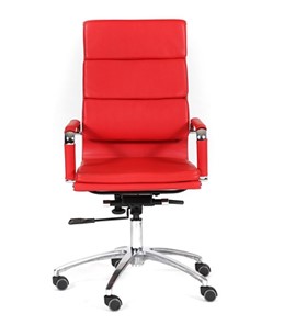 Компьютерное кресло CHAIRMAN 750 экокожа красная в Тамбове - предосмотр 1